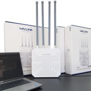 Antena Wi-Fi 6 de Uso Externo de Alta Potência, 1.800Mbps, 2.4/5Ghz, PoE e IP67, WL-WN573HX1 Wavlink